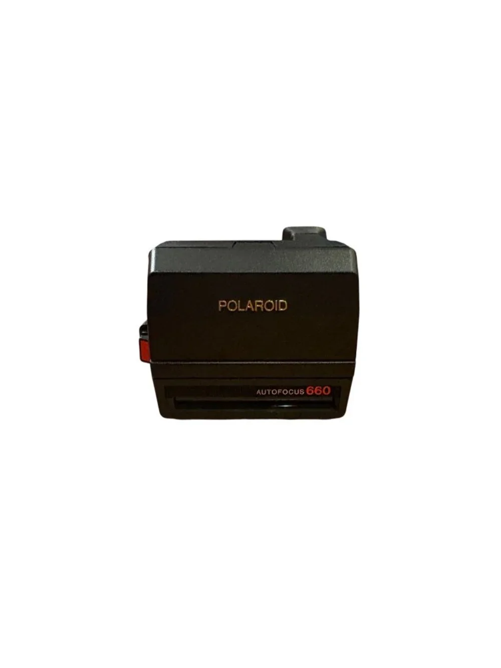 Vintage Polaroid Autofocus 660 Instant Camera 600 Film Land Camera w/ Strap